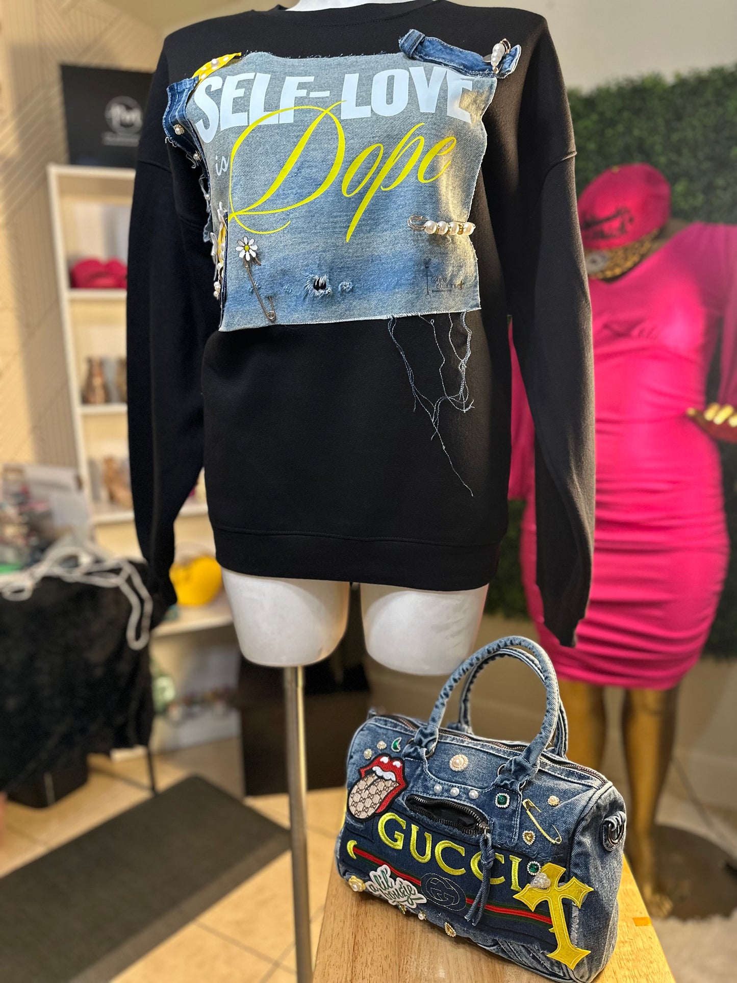 Self-Love Is Dope Custom Sweatshirt