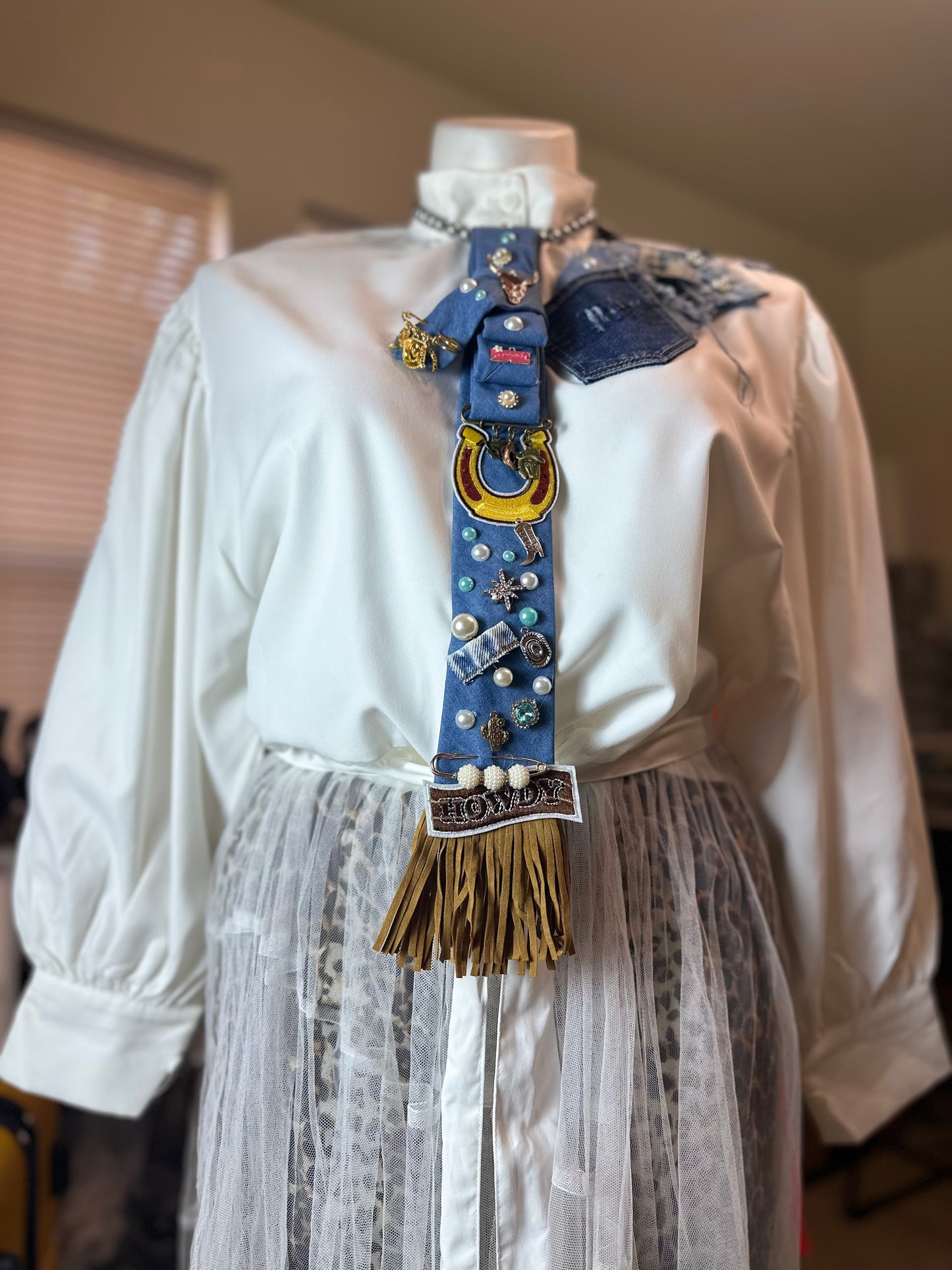 Custom Rodeo Inspired Tie