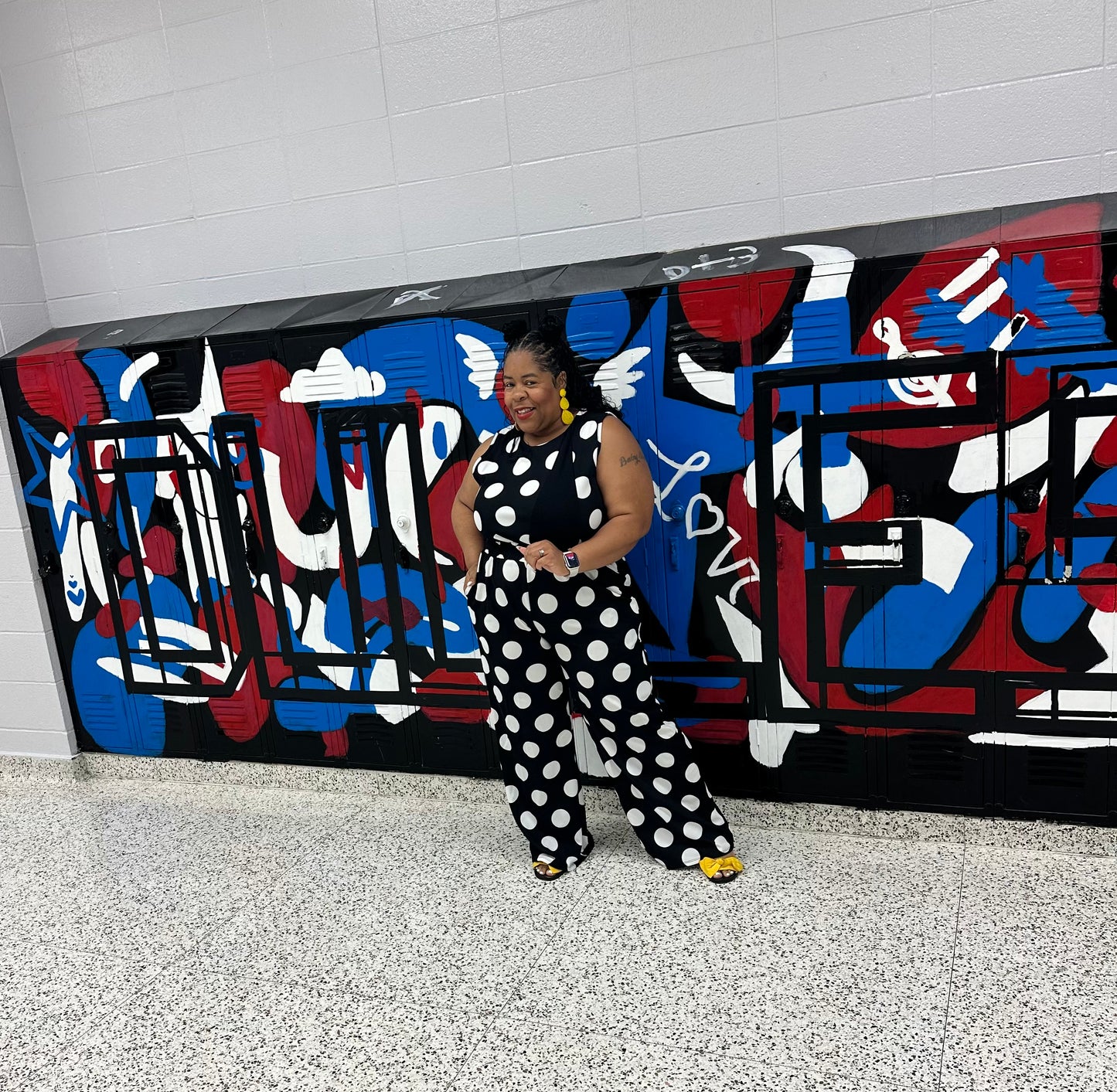 Boldly Spotted Jumpsuit