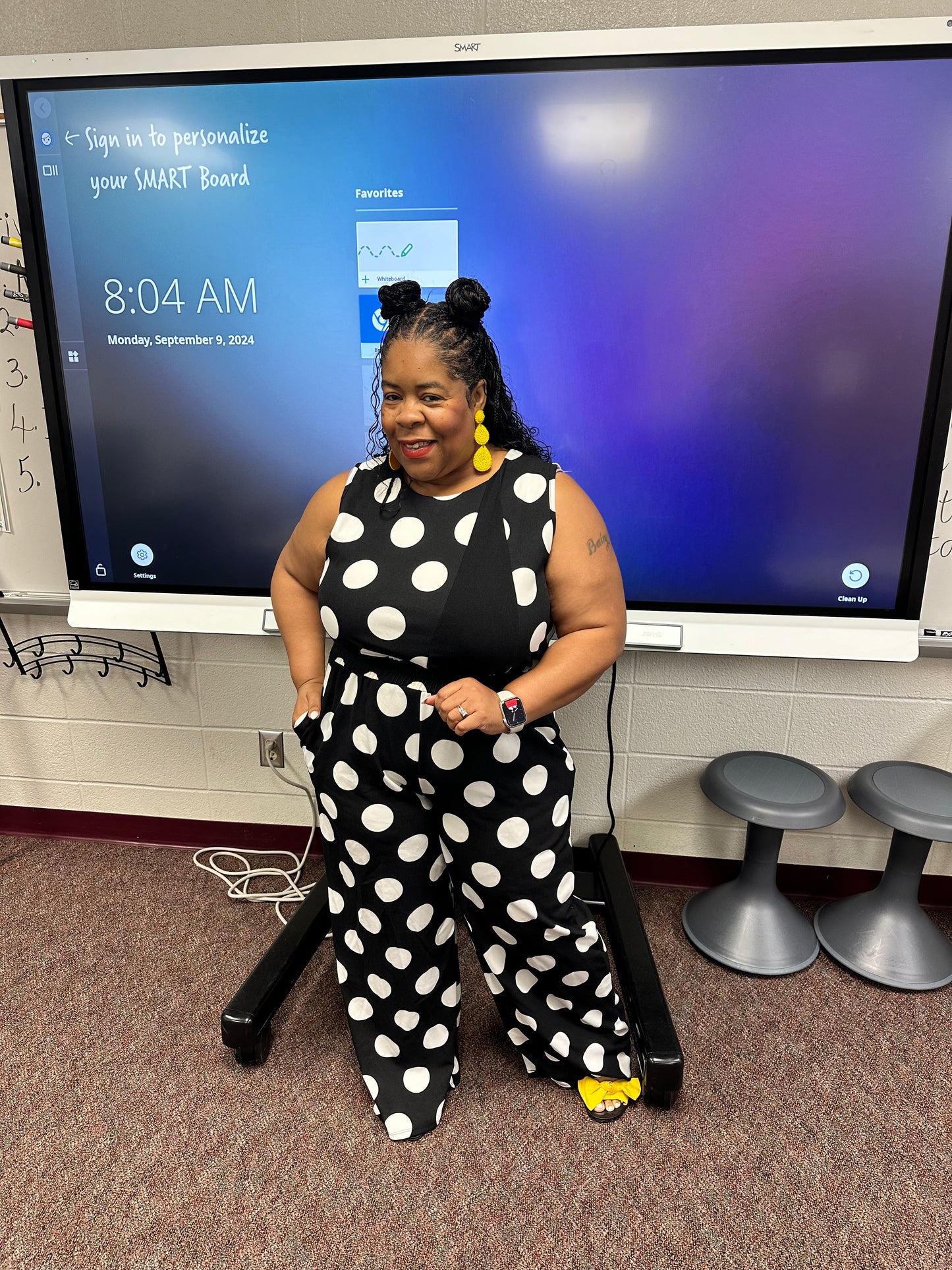 Boldly Spotted Jumpsuit