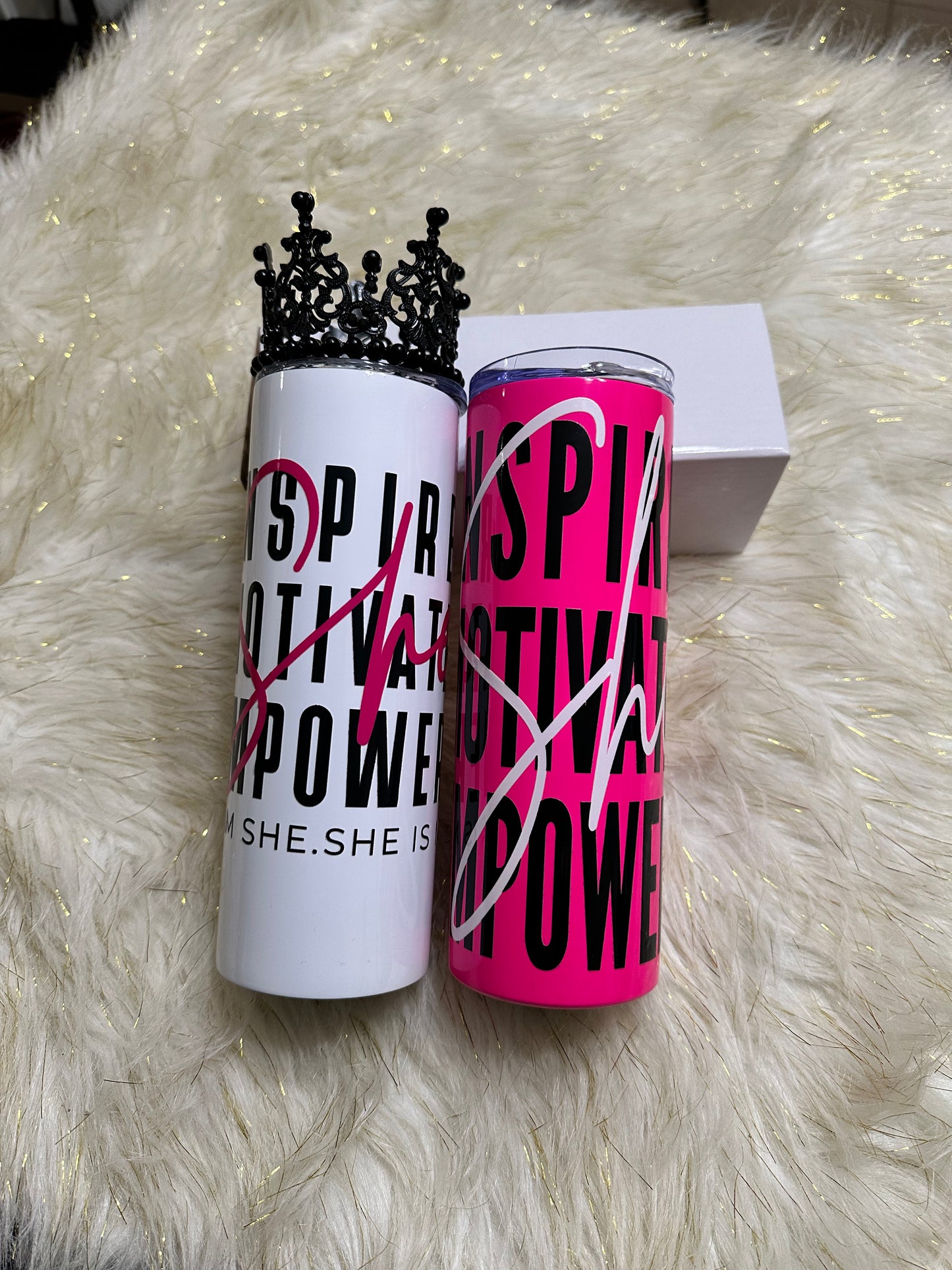 She Speaks Tumbler -20 oz