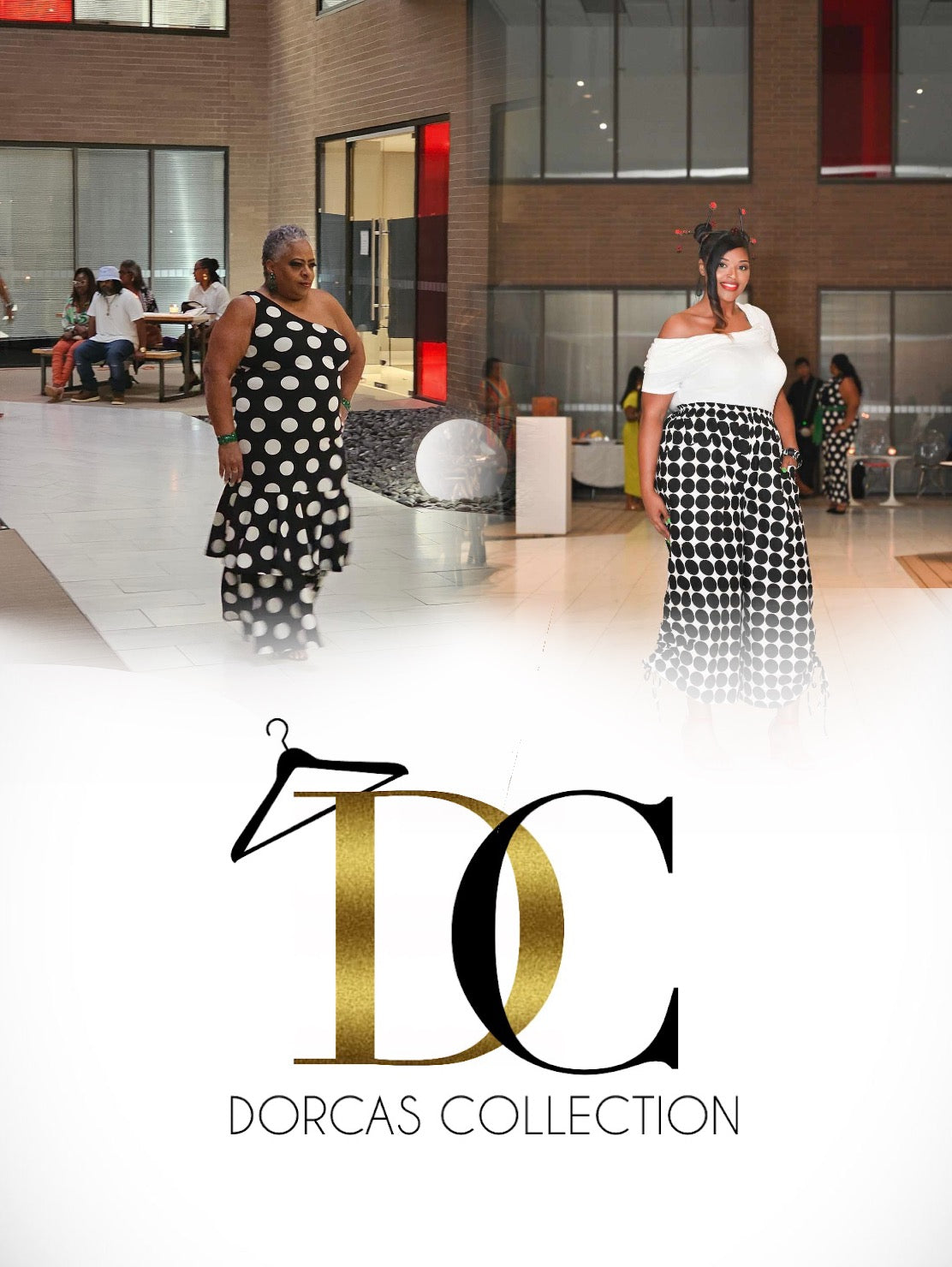 The Poised in Dots Tiered Dress