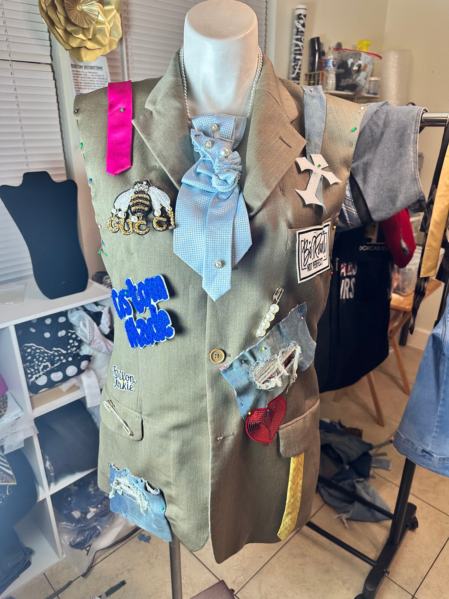 Custom Blazer, Vest or Jacket (Jacket Supplied)