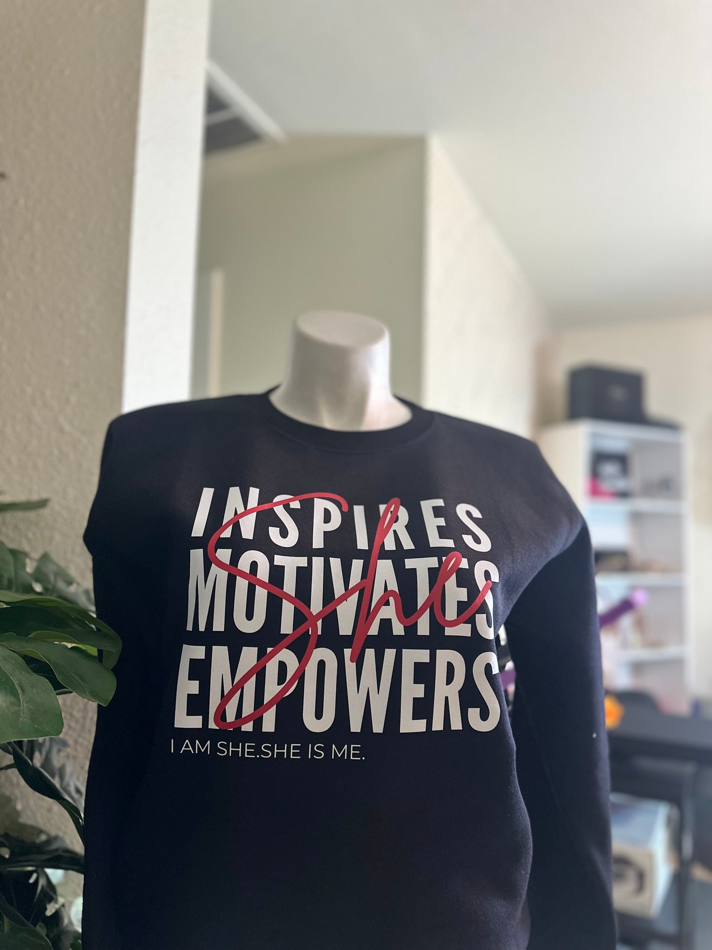 ✨ “She Is Me” Empowerment Crewneck ✨