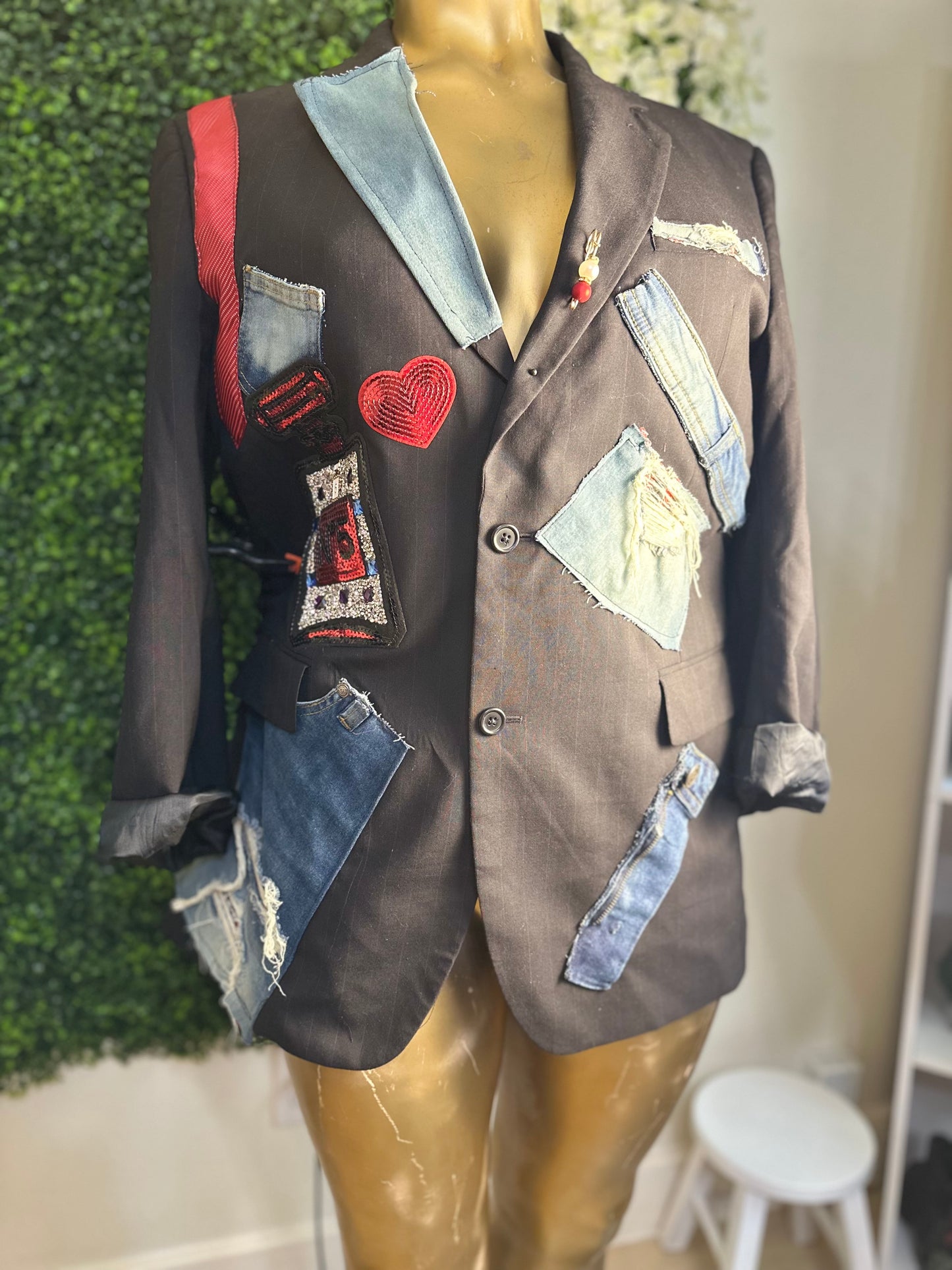 Custom Blazer, Vest or Jacket (Jacket Supplied)