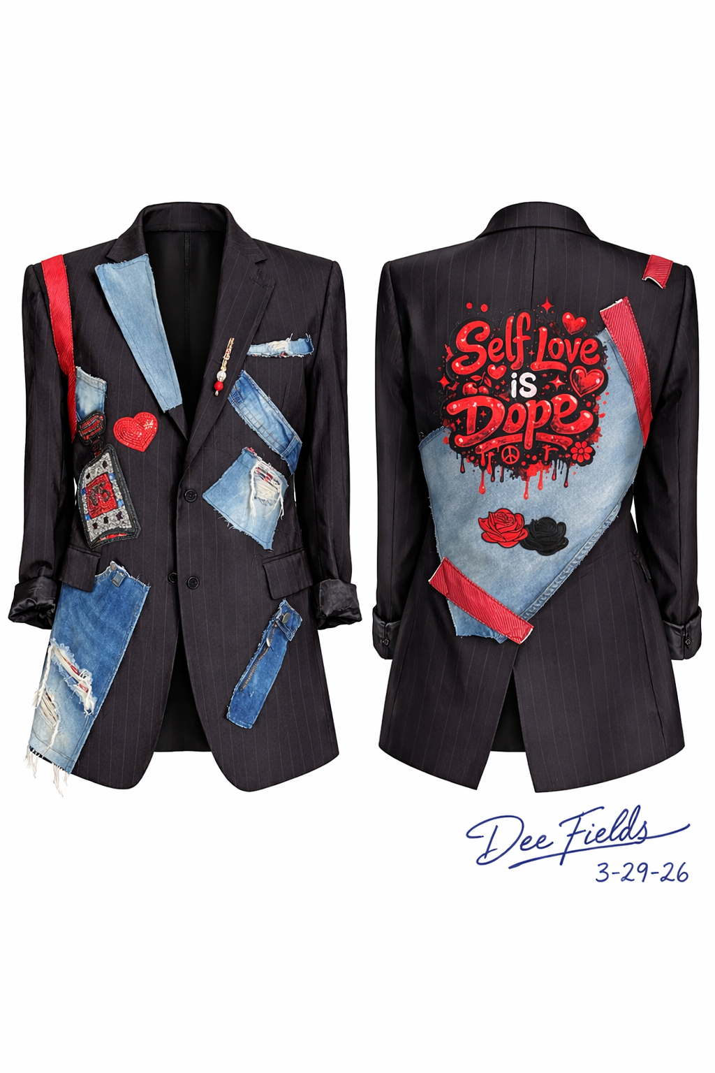 Custom Blazer, Vest or Jacket (Jacket Supplied)