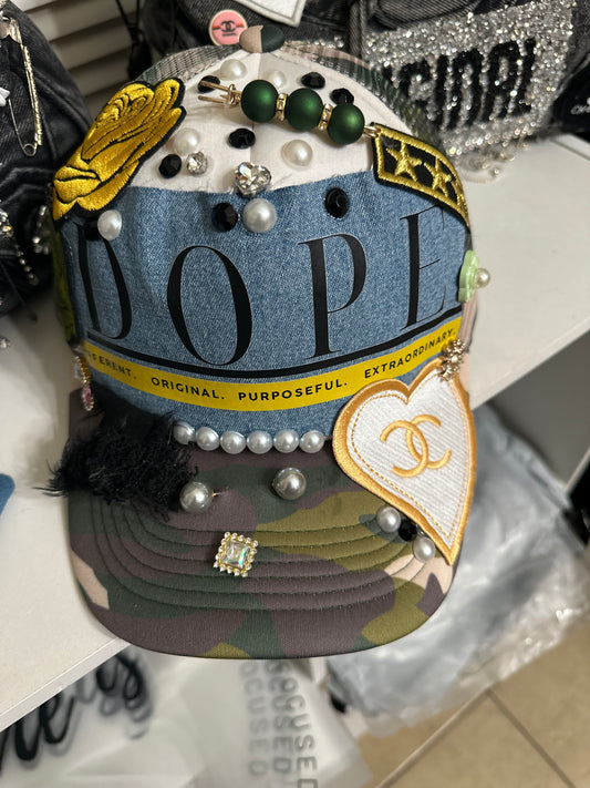 "Dope Energy "- Camo Remix Trucker Hat / Limited Edition