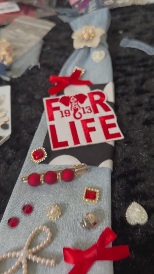 DELTA INSPIRED CUSTOM TIE